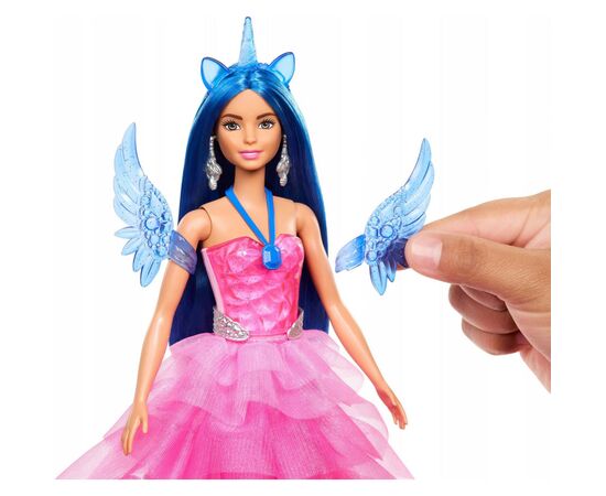 Лялька Barbie Дивовижний сапфір серії Дрімтопія (HRR16), зображення 5 Лялька Barbie Дивовижний сапфір серії Дрімтопія (HRR16), зображення 5