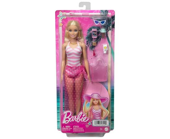 Кукла Barbie Пляжная прогулка (HPL73), изображение 6 Кукла Barbie Пляжная прогулка (HPL73), изображение 6