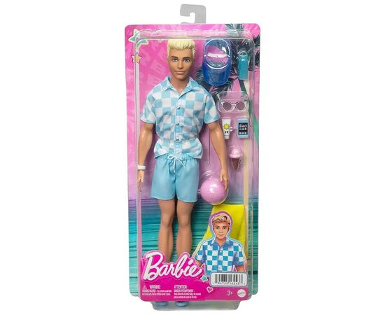 Лялька Barbie Пляжна прогулянка (HPL74), зображення 5 Лялька Barbie Пляжна прогулянка (HPL74), зображення 5