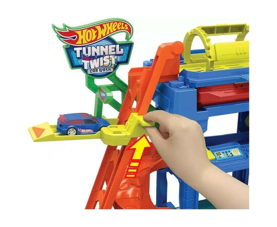Автотрек Hot Wheels City Автомойка: Бешеные виражи (HTN80), изображение 3 Автотрек Hot Wheels City Автомойка: Бешеные виражи (HTN80), изображение 3