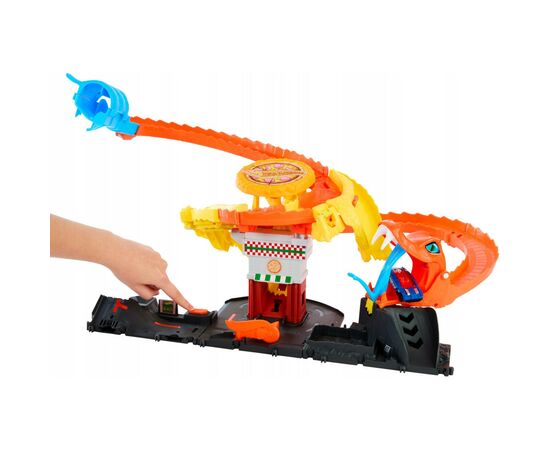 Автотрек Hot Wheels City Атака кобры (HTN81), изображение 4 Автотрек Hot Wheels City Атака кобры (HTN81), изображение 4