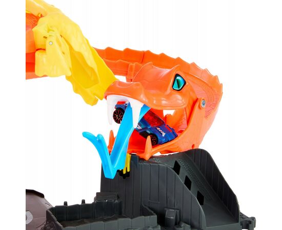 Автотрек Hot Wheels City Атака кобры (HTN81), изображение 5 Автотрек Hot Wheels City Атака кобры (HTN81), изображение 5