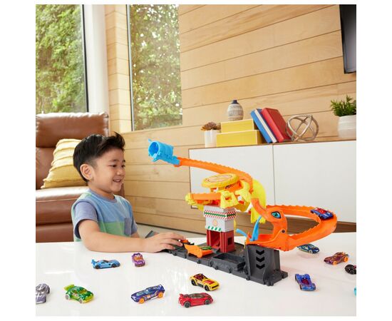 Автотрек Hot Wheels City Атака кобры (HTN81), изображение 7 Автотрек Hot Wheels City Атака кобры (HTN81), изображение 7