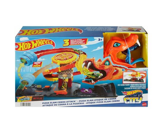 Автотрек Hot Wheels City Атака кобры (HTN81)