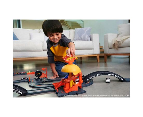 Автотрек Hot Wheels City Бургерная в центре города (HDR26), изображение 4 Автотрек Hot Wheels City Бургерная в центре города (HDR26), изображение 4