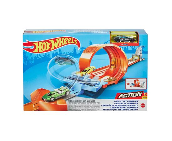 Автотрек Hot Wheels Action Чемпион по трюкам в петле (GTV13)