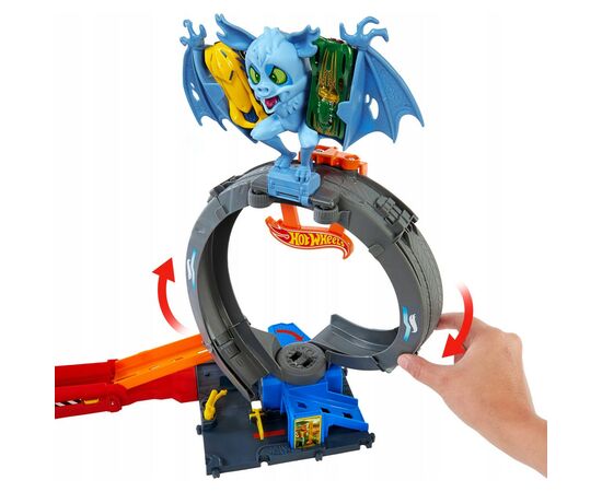 Автотрек Hot Wheels Невероятная атака летучей мыши (HTN78), изображение 5