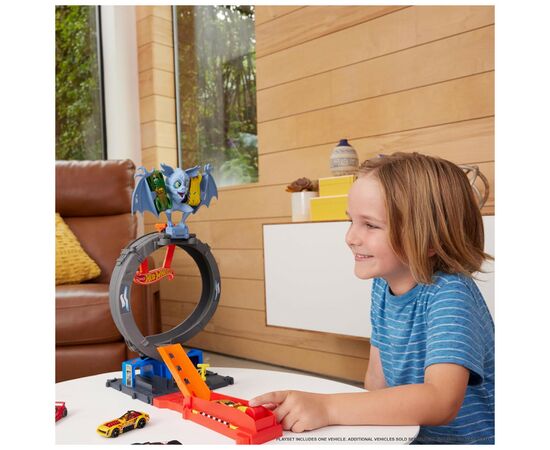 Автотрек Hot Wheels Невероятная атака летучей мыши (HTN78), изображение 7