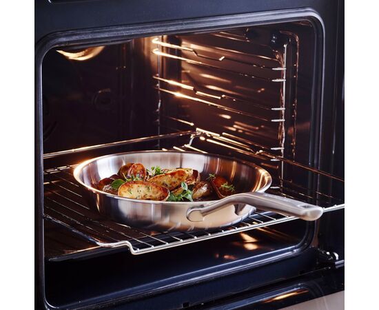 Сковорода KitchenAid Wok MSS 28 см 3,5 л з кришкою (CC003254-001), изображение 6 Сковорода KitchenAid Wok MSS 28 см 3,5 л з кришкою (CC003254-001), изображение 6