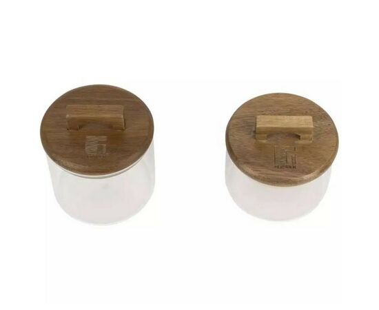 Емкость для сыпучих продуктов Bergner Coffee & Tea lovers 2 шт (BG-20503-MM), изображение 2 Емкость для сыпучих продуктов Bergner Coffee & Tea lovers 2 шт (BG-20503-MM), изображение 2
