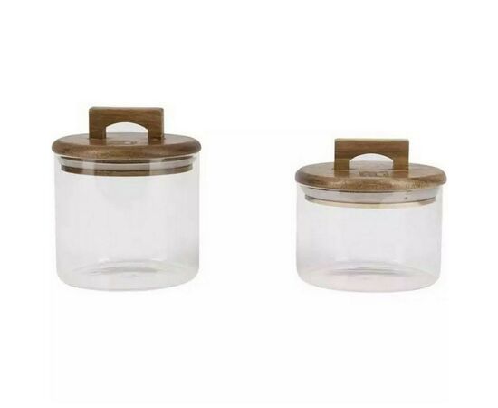 Емкость для сыпучих продуктов Bergner Coffee & Tea lovers 2 шт (BG-20503-MM)