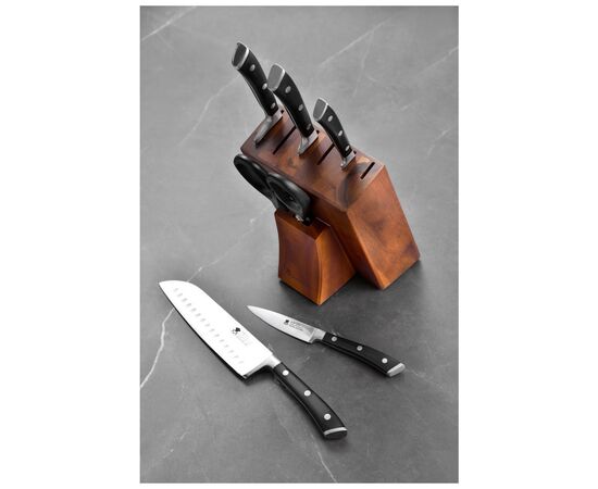 Подставка для ножей MasterPro Foodies Collection 16 х 14,3 х 22,7 см (BGMP-4319), изображение 7 Подставка для ножей MasterPro Foodies Collection 16 х 14,3 х 22,7 см (BGMP-4319), изображение 7