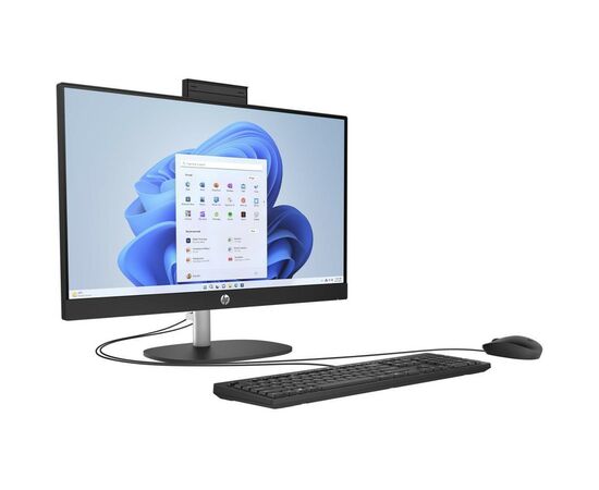 Комп'ютер HP 24-cr0003ua AiO / Ryzen5 7520U, 16, 512, WiFi, Cam, KBD (9C9C3EA), зображення 2 Комп'ютер HP 24-cr0003ua AiO / Ryzen5 7520U, 16, 512, WiFi, Cam, KBD (9C9C3EA), зображення 2