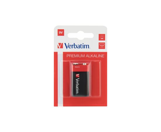 Батарейка Verbatim Крона Alcaline 9V * 1 (49924)