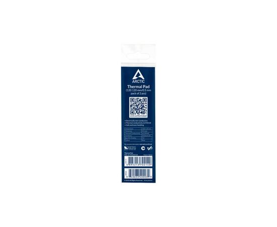 Термопрокладка Arctic Thermal pad 120x20mm t 0.5mm 2pcs (ACTPD00012A), изображение 2 Термопрокладка Arctic Thermal pad 120x20mm t 0.5mm 2pcs (ACTPD00012A), изображение 2