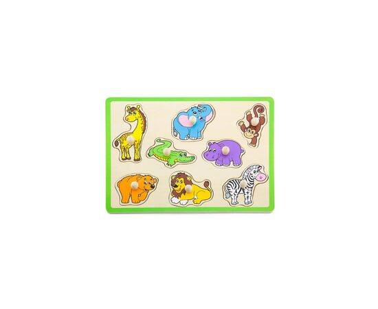 Развивающая игрушка Viga Toys Дикие животные (50019)