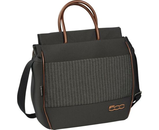 Сумка для мами Peg-Perego Borsa 500 вишукано-коричнева зі смужкою (IABO4700-GS53SQ53)