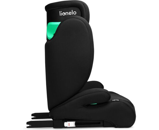 Автокресло Lionelo Hugo I-Size Black Carbon, 15-36 кг, черное (LO- HUGO I-SIZE BLACK CARBON), изображение 8 Автокресло Lionelo Hugo I-Size Black Carbon, 15-36 кг, черное (LO- HUGO I-SIZE BLACK CARBON), изображение 8