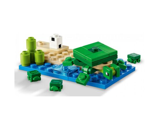 Конструктор LEGO Minecraft Пляжный дом в форме черепахи 234 деталей (21254), изображение 5 Конструктор LEGO Minecraft Пляжный дом в форме черепахи 234 деталей (21254), изображение 5
