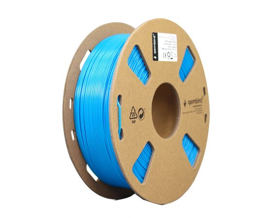 Пластик для 3D-принтера Gembird PETG, 1.75 мм, blue, 1 кг (3DP-PETG1.75-01-B)