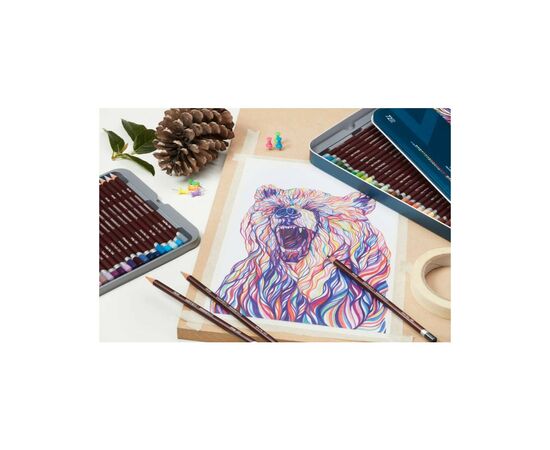 Карандаши цветные Derwent Coloursoft, 72 цветов (5028252188951), изображение 2