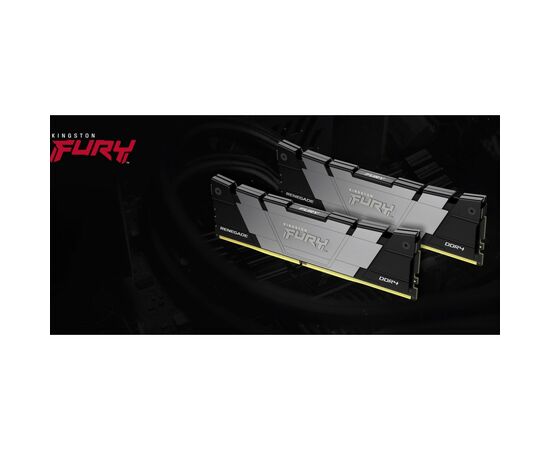 Модуль памяти для компьютера DDR4 32GB (2x16GB) 4266 MHz Renegade Kingston Fury (ex.HyperX) (KF442C19RB12K2/32), изображение 7 Модуль памяти для компьютера DDR4 32GB (2x16GB) 4266 MHz Renegade Kingston Fury (ex.HyperX) (KF442C19RB12K2/32), изображение 7