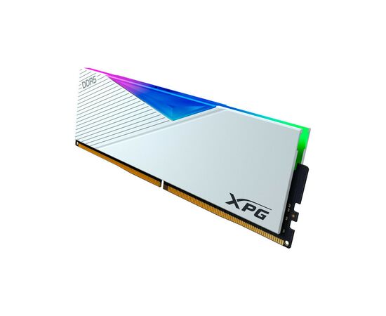 Модуль пам'яті для комп'ютера DDR5 32GB (2x16GB) 5200 MHz XPG Lancer RGB White ADATA (AX5U5200C3816G-DCLARWH), зображення 4 Модуль пам'яті для комп'ютера DDR5 32GB (2x16GB) 5200 MHz XPG Lancer RGB White ADATA (AX5U5200C3816G-DCLARWH), зображення 4
