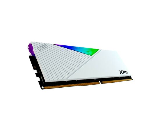 Модуль пам'яті для комп'ютера DDR5 32GB 6000 MHz XPG Lancer RGB White ADATA (AX5U6000C3032G-CLARWH), зображення 3 Модуль пам'яті для комп'ютера DDR5 32GB 6000 MHz XPG Lancer RGB White ADATA (AX5U6000C3032G-CLARWH), зображення 3
