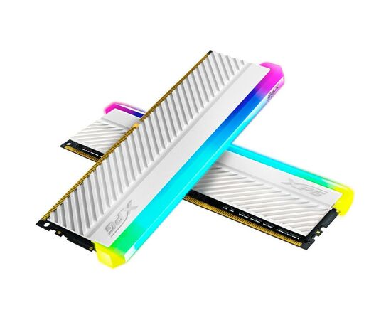 Модуль памяти для компьютера DDR4 32GB (2x16GB) 3600 MHz XPG Spectrix D45G RGB White ADATA (AX4U360016G18I-DCWHD45G), изображение 4 Модуль памяти для компьютера DDR4 32GB (2x16GB) 3600 MHz XPG Spectrix D45G RGB White ADATA (AX4U360016G18I-DCWHD45G), изображение 4