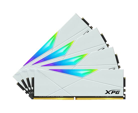 Модуль пам'яті для комп'ютера DDR4 32GB (4x8GB) 3600 MHz XPG Spectrix D50 RGB White ADATA (AX4U36008G18I-QCWH50), зображення 3 Модуль пам'яті для комп'ютера DDR4 32GB (4x8GB) 3600 MHz XPG Spectrix D50 RGB White ADATA (AX4U36008G18I-QCWH50), зображення 3