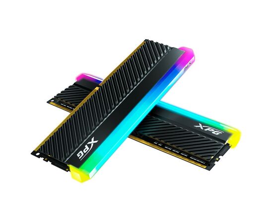Модуль пам'яті для комп'ютера DDR4 64GB (2x32GB) 3600 MHz XPG Spectrix D45G RGB Black ADATA (AX4U360032G18I-DCBKD45G), зображення 4 Модуль пам'яті для комп'ютера DDR4 64GB (2x32GB) 3600 MHz XPG Spectrix D45G RGB Black ADATA (AX4U360032G18I-DCBKD45G), зображення 4