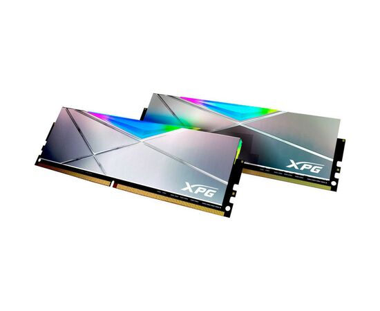 Модуль памяти для компьютера DDR4 64GB (4x16GB) 3600 MHz XPG Spectrix D50 RGB Tungsten ADATA (AX4U360016G18I-QCTG50), изображение 2 Модуль памяти для компьютера DDR4 64GB (4x16GB) 3600 MHz XPG Spectrix D50 RGB Tungsten ADATA (AX4U360016G18I-QCTG50), изображение 2