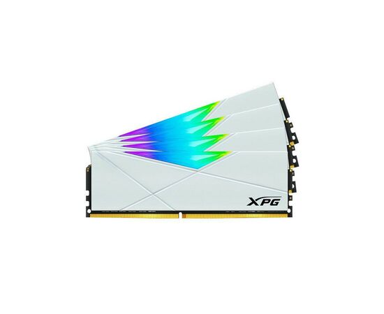 Модуль пам'яті для комп'ютера DDR4 64GB (4x16GB) 3600 MHz XPG Spectrix D50 RGB White ADATA (AX4U360016G18I-QCWH50)