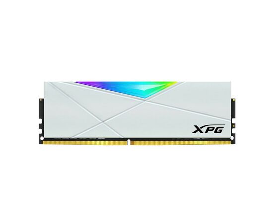 Модуль пам'яті для комп'ютера DDR4 8GB 3600 MHz XPG Spectrix D50 RGB White ADATA (AX4U36008G18I-SW50)