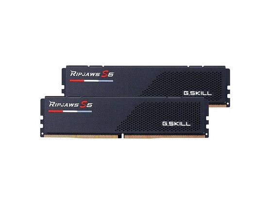 Модуль пам'яті для комп'ютера DDR5 32GB (2x16GB) 5600 MHz Ripjaws S5 Matte Black G.Skill (F5-5600J3036D16GX2-RS5K)