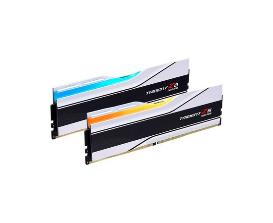Модуль памяти для компьютера DDR5 32GB (2x16GB) 6400 MHz Trident Z5 Neo RGB Matte White G.Skill (F5-6400J3239G16GX2-TZ5NRW), изображение 2 Модуль памяти для компьютера DDR5 32GB (2x16GB) 6400 MHz Trident Z5 Neo RGB Matte White G.Skill (F5-6400J3239G16GX2-TZ5NRW), изображение 2