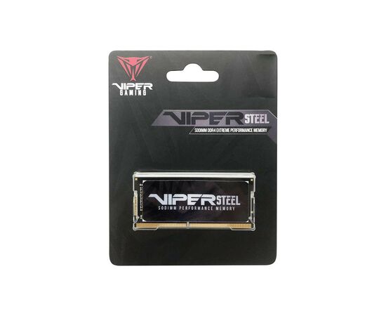 Модуль памяти для ноутбука SoDIMM DDR4 8GB 2666 MHz Viper Steel Patriot (PVS48G266C8S), изображение 3 Модуль памяти для ноутбука SoDIMM DDR4 8GB 2666 MHz Viper Steel Patriot (PVS48G266C8S), изображение 3