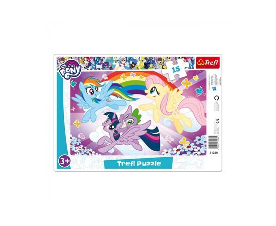 Пазл Trefl My Little Pony Забава маленьких Поні 15 елементів (6333961)