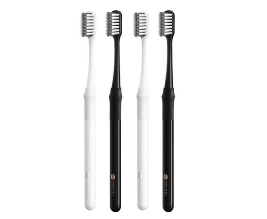 Зубная щетка Xiaomi Doctor B Toothbrush Bamboo Cleaner 4 шт. (Ф22590)