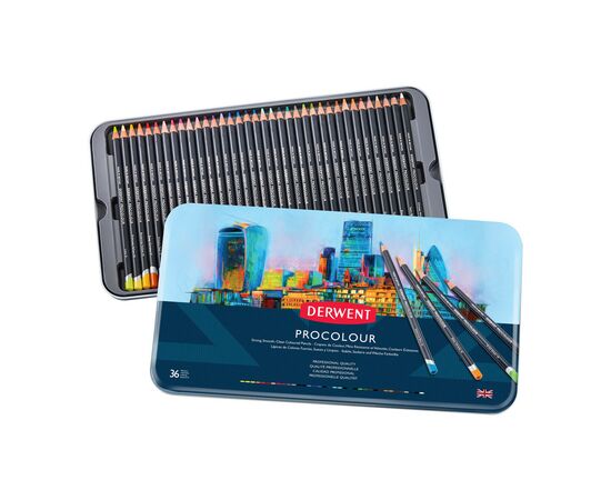 Олівці кольорові Derwent Procolour, 36 кольорів (5028252514651)