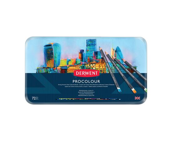 Олівці кольорові Derwent Procolour, 72 кольорів (5028252514675)