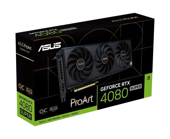Видеокарта ASUS GeForce RTX4080 SUPER 16Gb PROART OC (PROART-RTX4080S-O16G), изображение 11 Видеокарта ASUS GeForce RTX4080 SUPER 16Gb PROART OC (PROART-RTX4080S-O16G), изображение 11