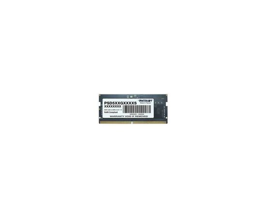 Модуль памяти для ноутбука SoDIMM DDR5 8GB 5600 MHz Patriot (PSD58G560041S)