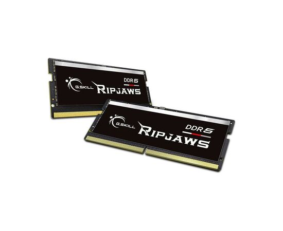 Модуль памяти для ноутбука SoDIMM DDR5 32GB (2x16GB) 4800 MHz Ripjaws G.Skill (F5-4800S3434A16GX2-RS), изображение 2 Модуль памяти для ноутбука SoDIMM DDR5 32GB (2x16GB) 4800 MHz Ripjaws G.Skill (F5-4800S3434A16GX2-RS), изображение 2