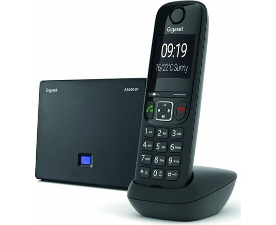 IP телефон Gigaset AS690 IP BLACK (S30852H2813S301), изображение 2 IP телефон Gigaset AS690 IP BLACK (S30852H2813S301), изображение 2