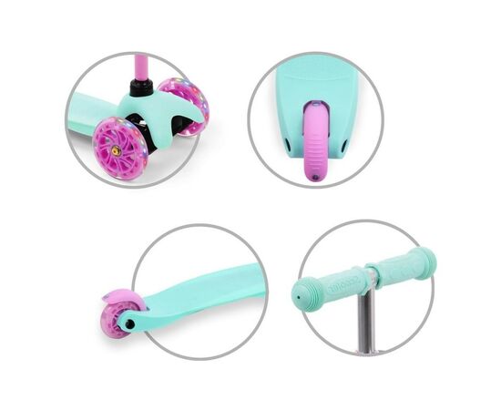 Самокат Kidwell Uno Mint (HUBAUNO01A3), изображение 7 Самокат Kidwell Uno Mint (HUBAUNO01A3), изображение 7