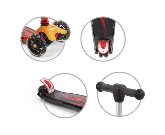 Самокат Kidwell Vento Flame (HUBAVEN01A), изображение 7 Самокат Kidwell Vento Flame (HUBAVEN01A), изображение 7