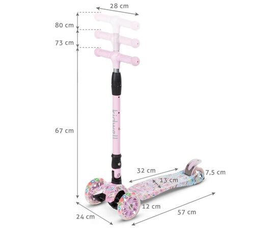 Самокат Kidwell Vento Unique (HUBAVEN01A5), изображение 8 Самокат Kidwell Vento Unique (HUBAVEN01A5), изображение 8