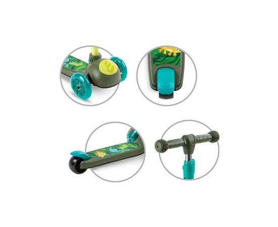 Самокат Kidwell Zoocar Dinozaur (HUBAZOO01A2), изображение 6 Самокат Kidwell Zoocar Dinozaur (HUBAZOO01A2), изображение 6