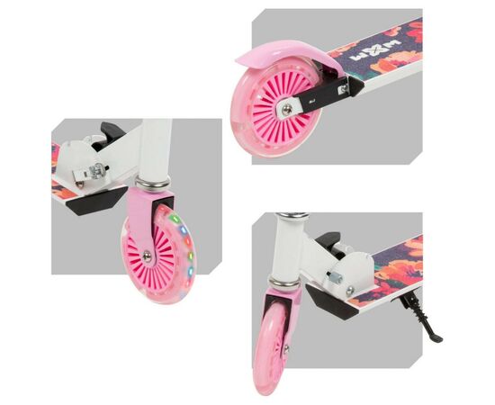 Самокат Kidwell WXM Skipo Floral 120 mm (HSSKIA01), изображение 7 Самокат Kidwell WXM Skipo Floral 120 mm (HSSKIA01), изображение 7